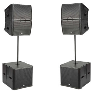 GELUIDSET KLA 03 - 4x QSC KLA12 + 2x QSC KLA181